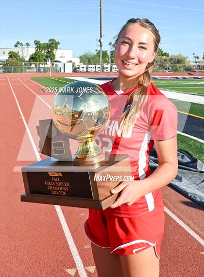 Thumbnail 2 in Northland Prep Academy vs. St. Johns (AIA 1A Final - Awards) photogallery.