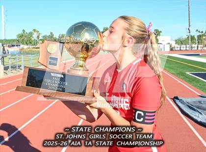 Thumbnail 3 in Northland Prep Academy vs. St. Johns (AIA 1A Final - Awards) photogallery.