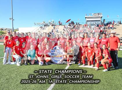 Thumbnail 3 in Northland Prep Academy vs. St. Johns (AIA 1A Final - Awards) photogallery.