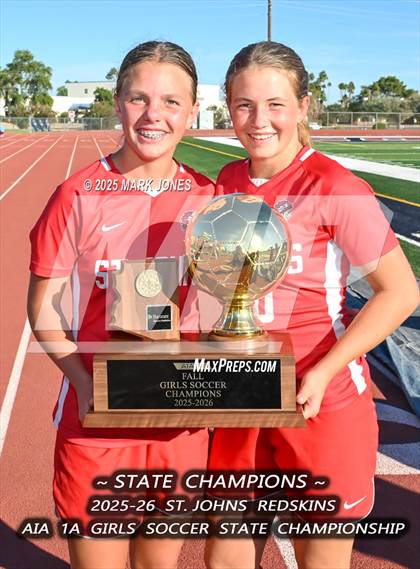 Thumbnail 3 in Northland Prep Academy vs. St. Johns (AIA 1A Final - Awards) photogallery.