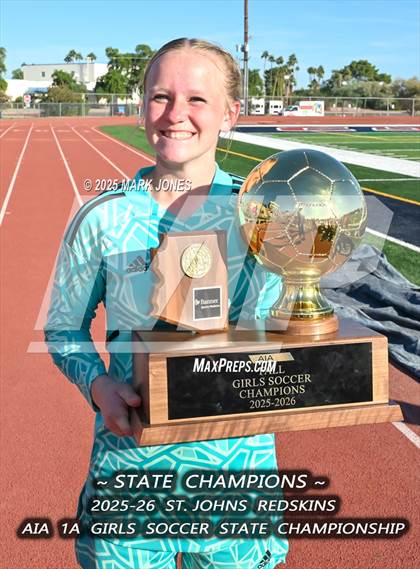 Thumbnail 3 in Northland Prep Academy vs. St. Johns (AIA 1A Final - Awards) photogallery.