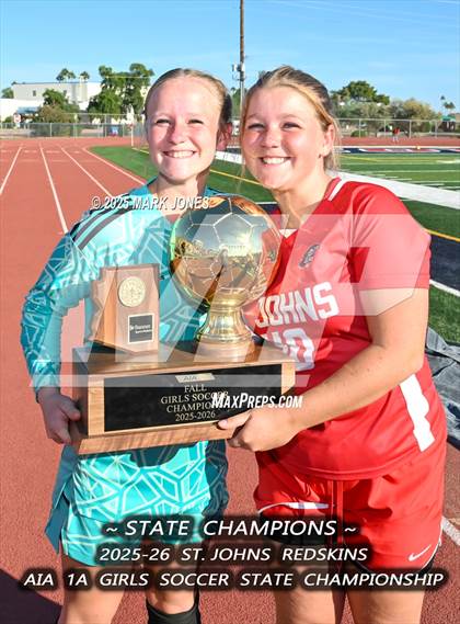 Thumbnail 2 in Northland Prep Academy vs. St. Johns (AIA 1A Final - Awards) photogallery.