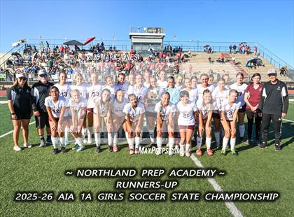 Thumbnail 2 in Northland Prep Academy vs. St. Johns (AIA 1A Final - Awards) photogallery.