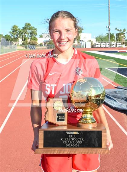 Thumbnail 2 in Northland Prep Academy vs. St. Johns (AIA 1A Final - Awards) photogallery.