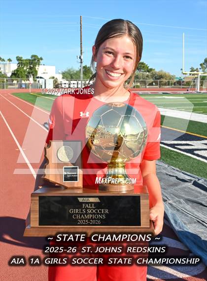 Thumbnail 2 in Northland Prep Academy vs. St. Johns (AIA 1A Final - Awards) photogallery.