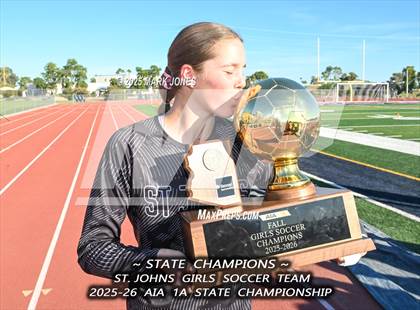 Thumbnail 2 in Northland Prep Academy vs. St. Johns (AIA 1A Final - Awards) photogallery.