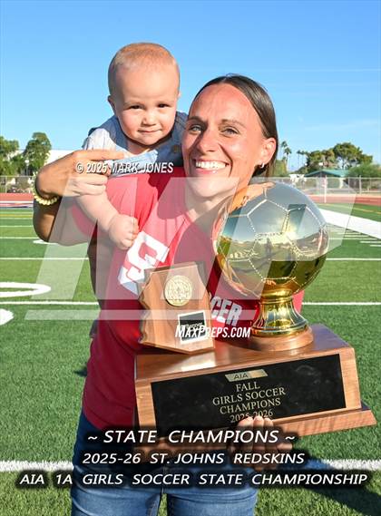 Thumbnail 3 in Northland Prep Academy vs. St. Johns (AIA 1A Final - Awards) photogallery.