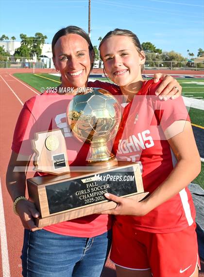 Thumbnail 3 in Northland Prep Academy vs. St. Johns (AIA 1A Final - Awards) photogallery.