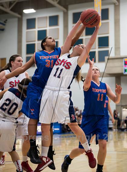Thumbnail 3 in Springville vs. Timpview (UHSAA 4A Final) photogallery.