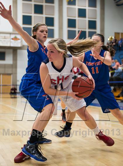 Thumbnail 2 in Springville vs. Timpview (UHSAA 4A Final) photogallery.
