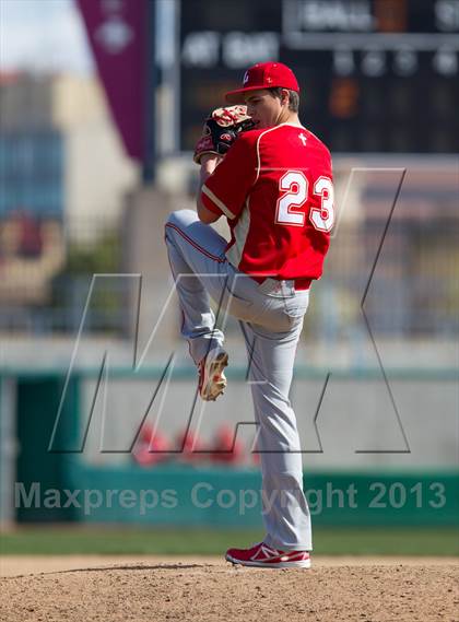 Thumbnail 1 in Orange Lutheran vs. St. Mary's photogallery.
