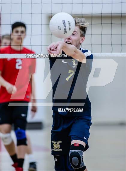 Thumbnail 3 in Notre Dame (SO) vs  Harvard-Westlake photogallery.
