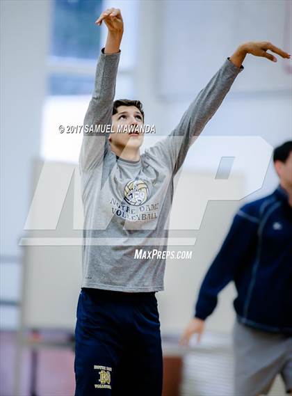 Thumbnail 2 in Notre Dame (SO) vs  Harvard-Westlake photogallery.