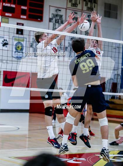Thumbnail 3 in Notre Dame (SO) vs  Harvard-Westlake photogallery.