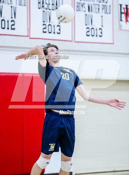 Thumbnail 1 in Notre Dame (SO) vs  Harvard-Westlake photogallery.