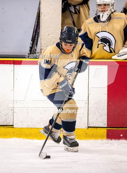 Thumbnail 3 in St. Mary's vs Needham (Hingham Showcase) photogallery.