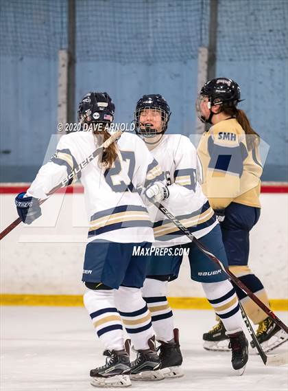 Thumbnail 2 in St. Mary's vs Needham (Hingham Showcase) photogallery.
