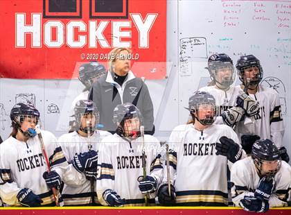 Thumbnail 2 in St. Mary's vs Needham (Hingham Showcase) photogallery.