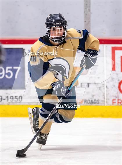 Thumbnail 2 in St. Mary's vs Needham (Hingham Showcase) photogallery.