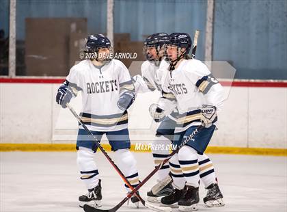 Thumbnail 3 in St. Mary's vs Needham (Hingham Showcase) photogallery.