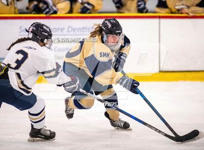 Thumbnail 2 in St. Mary's vs Needham (Hingham Showcase) photogallery.