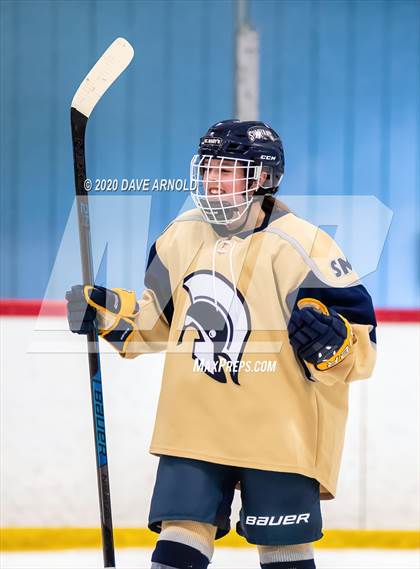 Thumbnail 3 in St. Mary's vs Needham (Hingham Showcase) photogallery.
