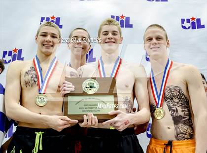 Thumbnail 3 in UIL 5A State Varsity Swim and Dive Finals photogallery.