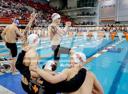 Thumbnail 3 in UIL 5A State Varsity Swim and Dive Finals photogallery.