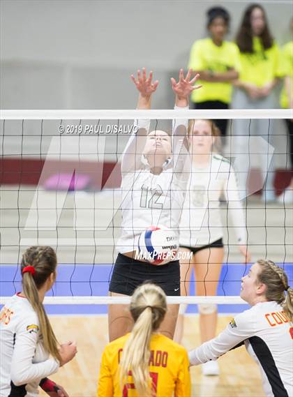 Thumbnail 1 in Coronado vs. D'Evelyn (CHSAA 4A Round 1) photogallery.