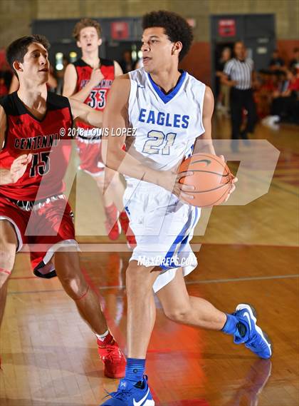 Thumbnail 2 in Santa Margarita vs. Centennial (Nike Extravaganza) photogallery.