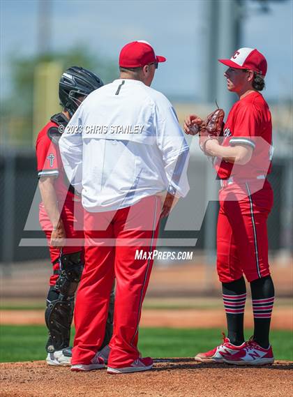 Thumbnail 3 in Ralston Valley vs. Arrowhead Christian (Coach Bob Tournament) photogallery.