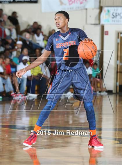 Thumbnail 2 in Jefferson vs. Chino Hills (City of Palms Classic) photogallery.