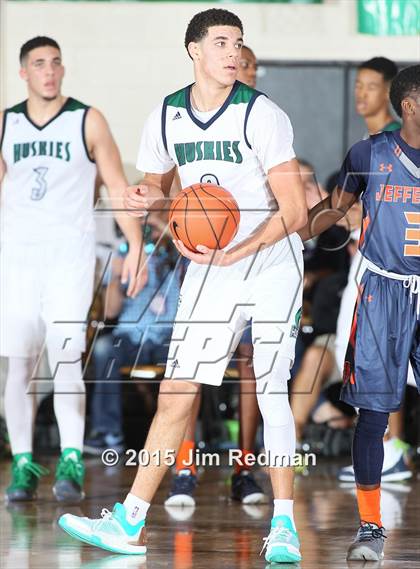 Thumbnail 2 in Jefferson vs. Chino Hills (City of Palms Classic) photogallery.