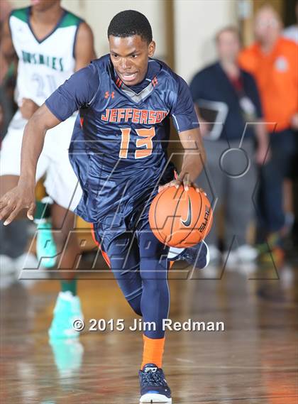 Thumbnail 1 in Jefferson vs. Chino Hills (City of Palms Classic) photogallery.