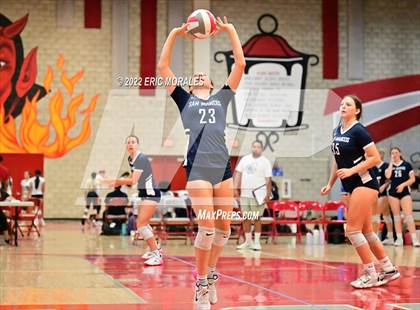Thumbnail 1 in San Marcos vs Mater Dei Catholic (Sweetwater JV Tournament) photogallery.
