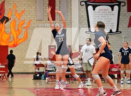 Thumbnail 2 in San Marcos vs Mater Dei Catholic (Sweetwater JV Tournament) photogallery.