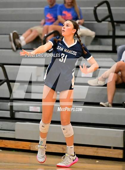 Thumbnail 3 in San Marcos vs Mater Dei Catholic (Sweetwater JV Tournament) photogallery.