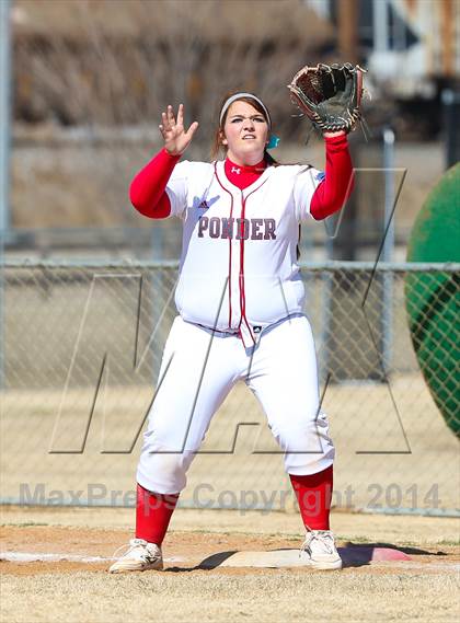 Thumbnail 3 in Sunnyvale vs Ponder (LCS/Argyle Softball Tournament) photogallery.