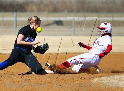 Thumbnail 2 in Sunnyvale vs Ponder (LCS/Argyle Softball Tournament) photogallery.