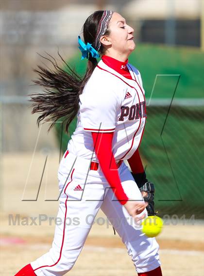 Thumbnail 2 in Sunnyvale vs Ponder (LCS/Argyle Softball Tournament) photogallery.