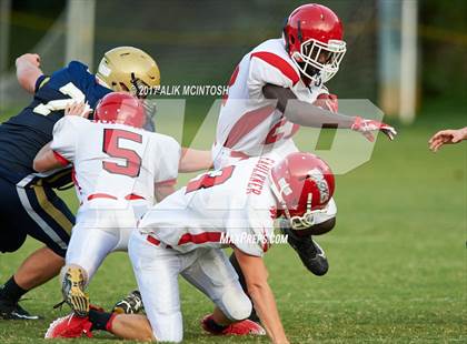 Thumbnail 2 in Cary Christian vs. Northeast Academy/Hobgood Academy photogallery.