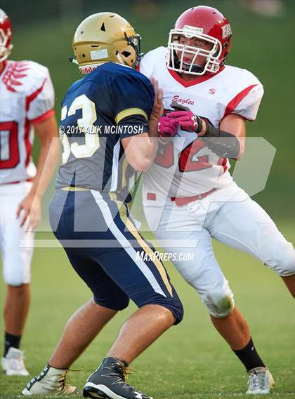 Thumbnail 2 in Cary Christian vs. Northeast Academy/Hobgood Academy photogallery.