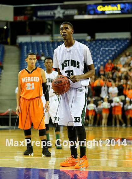 Thumbnail 3 in Merced vs Rodriguez (CIF SJS D1 Semifinal) photogallery.