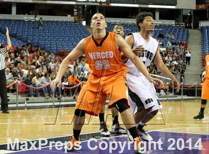 Thumbnail 2 in Merced vs Rodriguez (CIF SJS D1 Semifinal) photogallery.