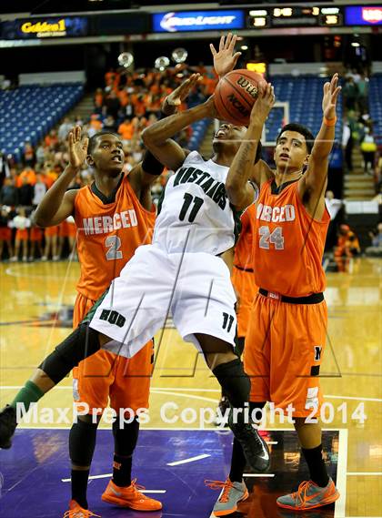Thumbnail 2 in Merced vs Rodriguez (CIF SJS D1 Semifinal) photogallery.