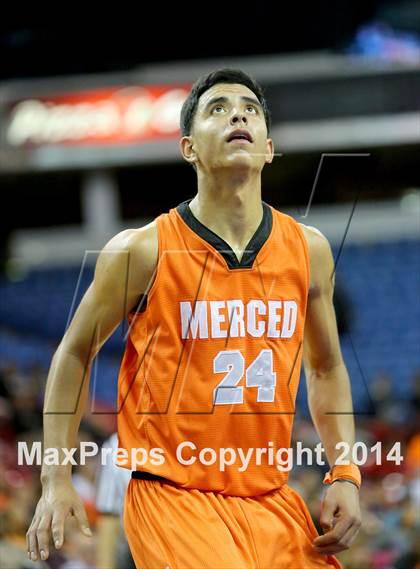 Thumbnail 3 in Merced vs Rodriguez (CIF SJS D1 Semifinal) photogallery.