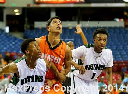 Thumbnail 3 in Merced vs Rodriguez (CIF SJS D1 Semifinal) photogallery.