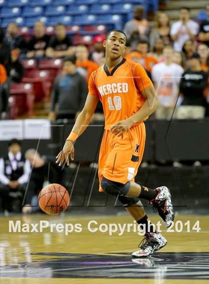 Thumbnail 2 in Merced vs Rodriguez (CIF SJS D1 Semifinal) photogallery.