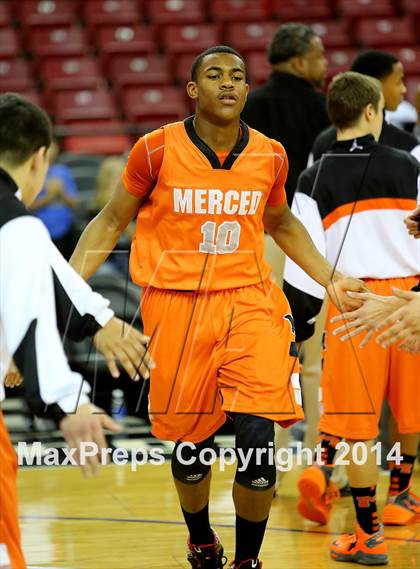 Thumbnail 3 in Merced vs Rodriguez (CIF SJS D1 Semifinal) photogallery.