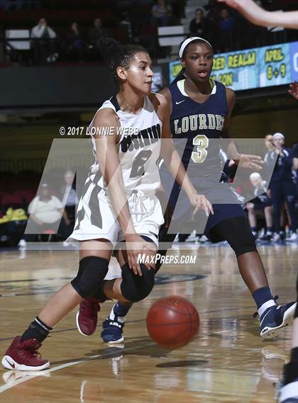 Thumbnail 2 in Our Lady of Lourdes vs Ossining (Section 1 Class AA Semifinal) photogallery.
